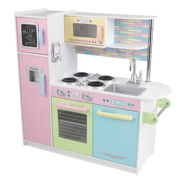 KidKraft Uptown Kitchen Set Reviews Wayfair   Uptown Kitchen Set 